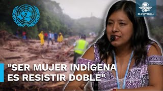 Escogen a joven zapoteca para conferencia de la ONU sobre el cambio climático [upl. by Lomaj]