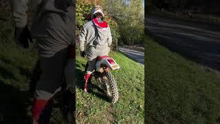 1999 XR400 Warm Up Walk Around [upl. by Ahsuat]