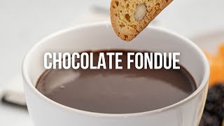 Chocolate Fondue [upl. by Sitelc]