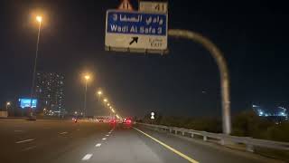 DIP to Majan  DUBAI 4K drive [upl. by Stochmal]