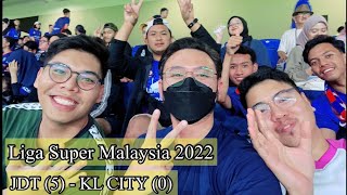 Penangan coach Baru JDT vs KL City 50 Liga Super Malaysia 2022 [upl. by Nnylirej558]