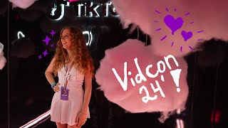 My First VidCon Experience With TikTok [upl. by Htebizile]