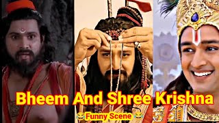 Mahabharat Funny SceneBheem And Shree Krishna 🤣 Jaraasandh Vadha [upl. by Elnore332]