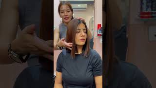 Hair Botox treatment 💇‍♀️Gobal hair colour [upl. by Inalawi114]