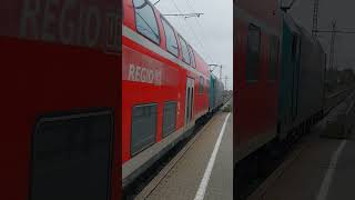 Br 146 in Sandwich Als RE 3 Nach Passau HBF in Dingolfing 2024 deutschebahn trainspotting [upl. by Dominik793]