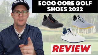 Ecco Mens Core Golf Shoes Review [upl. by Ahsenrac]