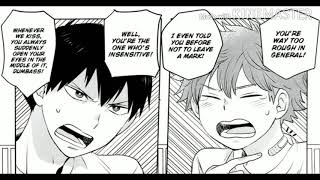 KageHina doujinshi  KageHina Drops Eng YAOI [upl. by Bonine726]