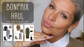 Mode UND Make up  Bonprix Haul 2024 Fashion mit passendem Makeup  Mamacobeauty [upl. by Deery]