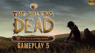 The Walking Dead  Gameplay 5 🎮No Comentado🎮 [upl. by Aiket504]