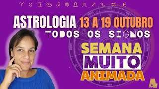 Semana cheia de acontecimentos astrologia signos astro previsão abroadastral [upl. by Flemings]