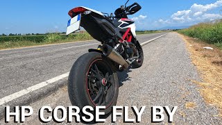 Hypermotard 821 Sp Hp Corse Fly By [upl. by Eilime]