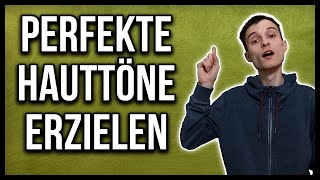 DaVinci Resolve 17 perfekte Hauttöne erzielen mit Color Grading Tutorial deutsch 2022 [upl. by Konikow]