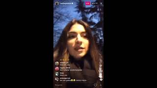 Melisa Asli Pamuk reads comments  Miss Turkey  InstaLive [upl. by Rhetta]