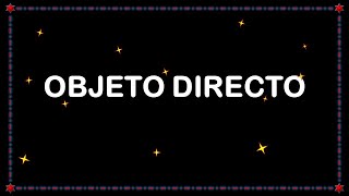 Objeto directo [upl. by Genna565]