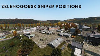 THE BEST SNIPING SPOTS in ZELENOGORSK  DAYZ [upl. by Sloan]