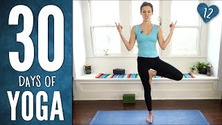 Day 12  Yoga For Spinal Health  30 Days of Yoga [upl. by Temirf360]