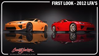 FIRST LOOK  Two 2012 Lexus LFAs  BARRETTJACKSON 2024 SCOTTSDALE AUCTION [upl. by Kimura]