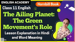 The Ailing Planet Class 11 Chapter 5 English Academy Ailing Planet The Green Movements Role [upl. by Arikat]