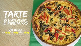 Tarte de Carne Assada e Pimentos [upl. by Maximilianus]