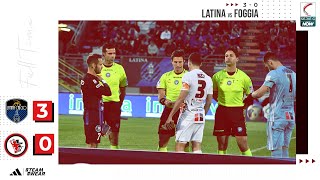 LATINA  FOGGIA 3 a 0 gli highlights [upl. by Cattier]