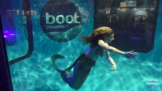 Boot Düsseldorf 2017 Themenwelt Tauchen Bootsmesse amp Wassersportmesse Diving Nixe taucht [upl. by Eissirk]