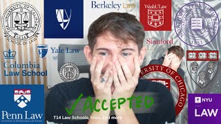 LAW SCHOOL DECISION REACTIONS 2022  15 Schools Berkeley Georgetown Columbia Yale more [upl. by Einnil]