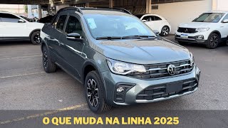 REVIEW NOVA SAVEIRO EXTREME 2025  O QUE MUDA [upl. by Leahcimaj]