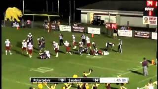 Robertsdale Fumble Recovery for TD [upl. by Ecirtnuahs]