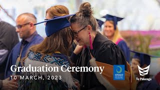 Otago Polytechnic  Te Pūkenga Graduation Ceremony  10 March 2023 [upl. by Lambert]