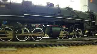 H0 Bachmann steam models with Sound running for Test [upl. by Dippold794]