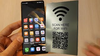 How to scan wifi qr code in huawei nova 10  Huawei nova 10 wifi qr code scanner [upl. by Llatsyrc]