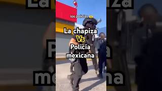 La chapiza vs policía mexicana mexico narcos sinaloa narcosmexico culiacan loschapitos [upl. by Lebyram]