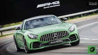 AMG GT R  Amazing SOUND and ACCELERATIONS Test Drive [upl. by Swithin]