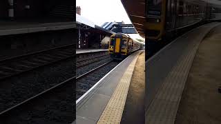 Class 158 coming into Hartlepool plat [upl. by Alemak]