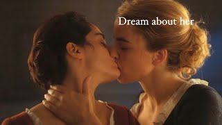 dream about her  lesbian forbidden love Héloïse and Marianne [upl. by Sudnac]