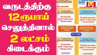 How to apply PMSBY amp PMYYBY policy scheme in Tamil  Click Maiyam [upl. by Eihtur]