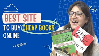 How to buy cheap BOOKS online in India📚  Best Site to buy books online💻  June Book Haul [upl. by Amrac]