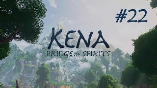 Blind run Kena Bridge of Spirits  chapter 22  Crumbling paths [upl. by Lledroc58]