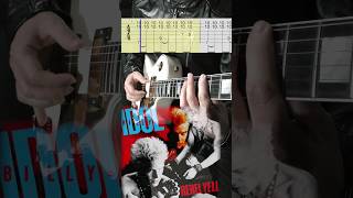 Billy Idol Rebel Yell Intro  Tabs 🎵 [upl. by Divad]