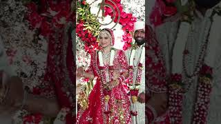 Arti Singh with Husband Dipak Chauhan  FIRST VIDEO after Marriage  ytshorts [upl. by Hanikahs483]