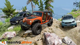 BeamNG Drive 32  Buổi Đi Phượt Té Núi Bất Ổn Cùng Hội Báo [upl. by Aryan950]