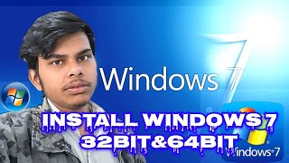 HOW TO DOWNLOAD AND INSTALL WINDOWS 7 32 BIT AND 64 BIT  WINDOWS 7 64 BIT OR 32 BIT DOWampINS vlog [upl. by Burnaby]