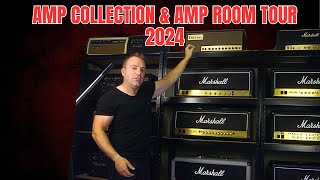 Amp Head Collection and Amp Room Tour 2024 [upl. by Haliek326]