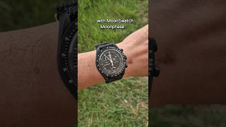 MoonSwatch Moonphase on CNS Reflector Strap moonswatch [upl. by Gorey]