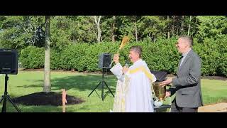 Columbarium Groundbreaking amp Project blessing [upl. by Barrus]