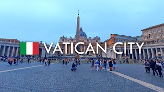 The ULTIMATE Tourist Guide to VATICAN CITY  Italy Walking Tour  4K  60FPS [upl. by Xenophon214]