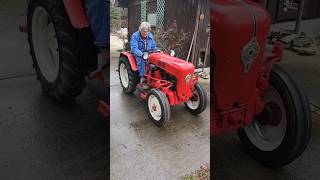 1962 Bungartz model T5 vineyard tractor oldiron vintagetractors dieselengine oldengine [upl. by Dray]