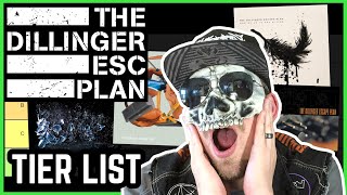 THE DILLINGER ESCAPE PLAN Albums RANKED Best To Worst Tier List [upl. by Olin]