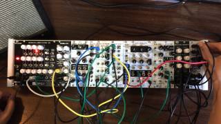 Synthrotek MST 104HP Eurorack Modular Synthesizer System Demo for Tokyo Modular Festival [upl. by Aicilas]