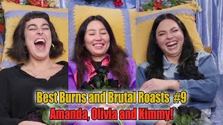 Smosh Best Brutal Burns 9 Amanda Olivia and Kimmy [upl. by Notlil564]